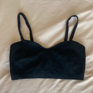 Brandy Melville Black crop top/bralette